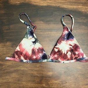 SHEIN tie dye bikini top size medium